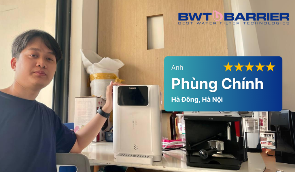 Anh Phùng Chính trải nghiệm bình thủy điện BWT