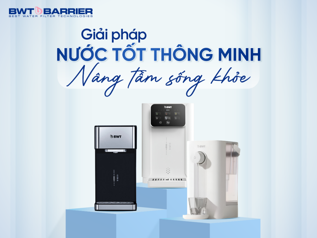 Nguồn nước được lọc sâu đảm bảo chuẩn sạch an toàn cho người sử dụng 