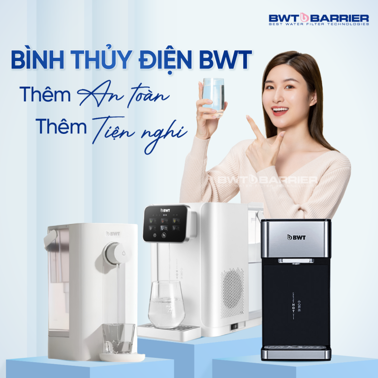 Review 3 bình thủy nhiệt BWT thông minh được yêu thích nhất hiện nay