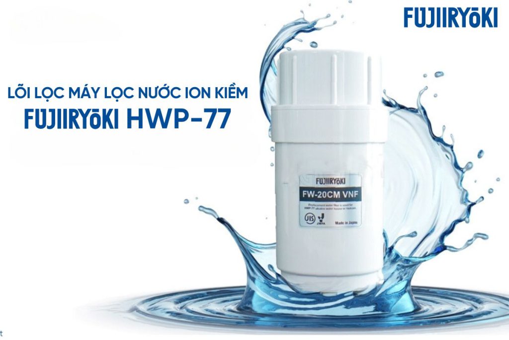 Lõi lọc máy lọc nước iON kiềm Fujiiryoki HWP-77 