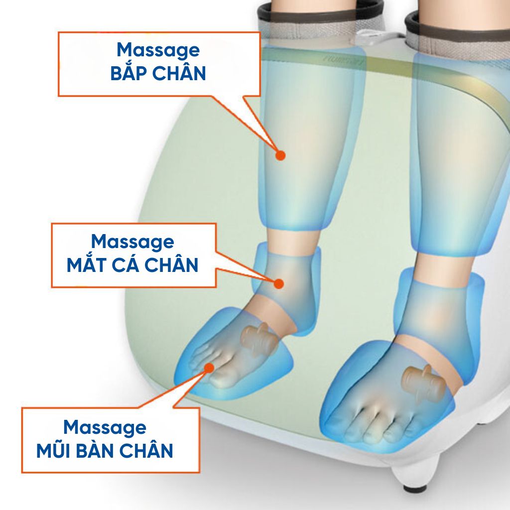 Máy Massage chân Fujiiryoki KC-210 - Thương hiệu Nhật Bản