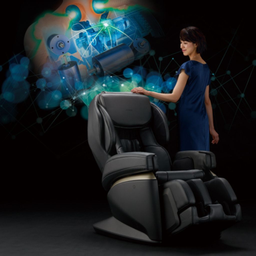 Ghế Massage Cao Cấp Thông Minh Fujiiryoki Cyper-Relax JP-2000