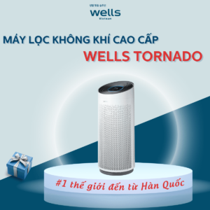 Máy lọc không khí cao cấp Wells Tornado